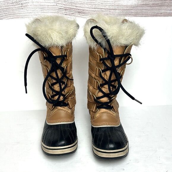 Sorel TOFINOT CATE BOOT
AUTHENTIC Curry Black NL1937-374 Snow Boots size US6 - Picture 6 of 16